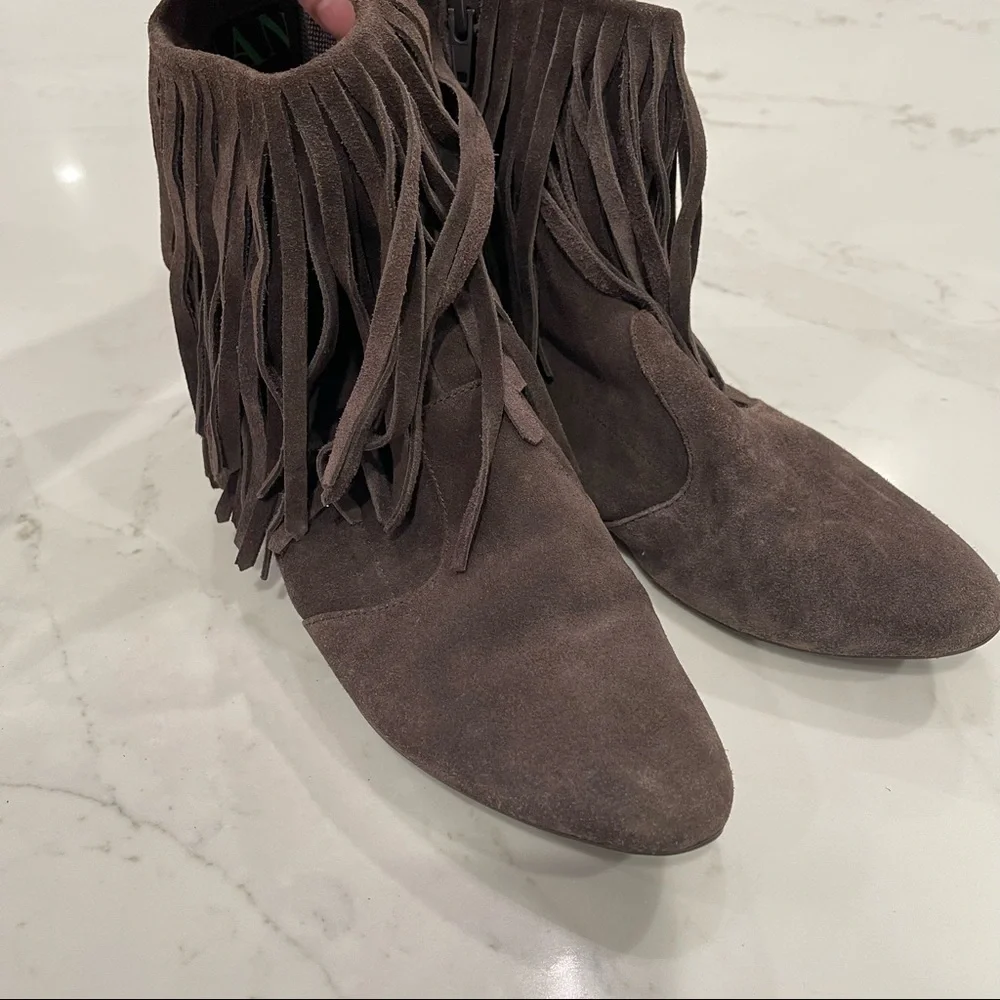 Sam Edelman brown fringe booties - Picture 15 of 16